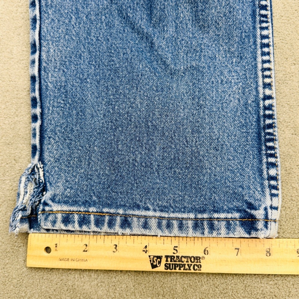 Wrangler FR Flame Resistant Relaxed Fit Jeans Mens 40x36 Blue Denim 10FR31MWZ - Picture 14 of 16